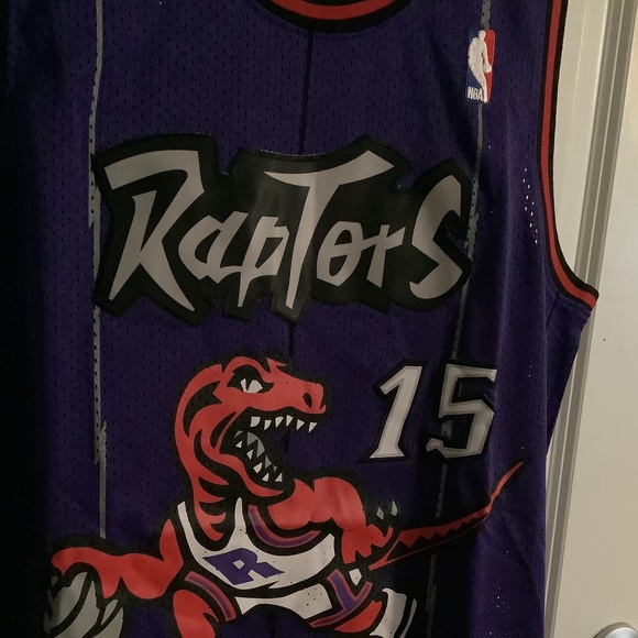 Vince Carter Toronto Raptors Throwback NBA Jersey Mens Large - Picture 3 of 8